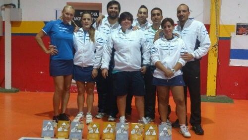 Seis metales en Ronda para el CD Bádminton Huelva