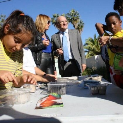 Programa de Huertos Ecológicos en el Parque Moret