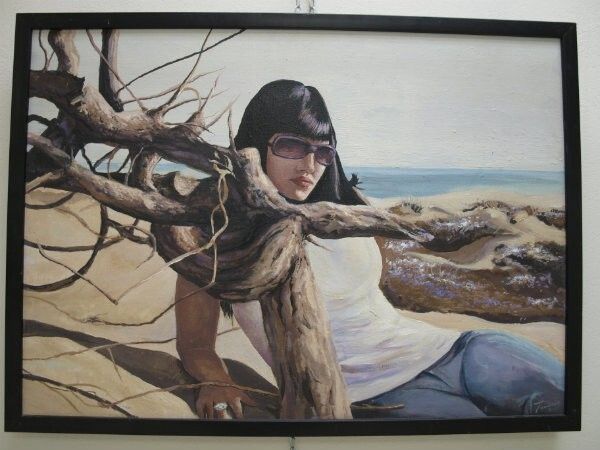 Tomás Alfaro muestra su obra en la Casa de la Cultura de Aljaraque