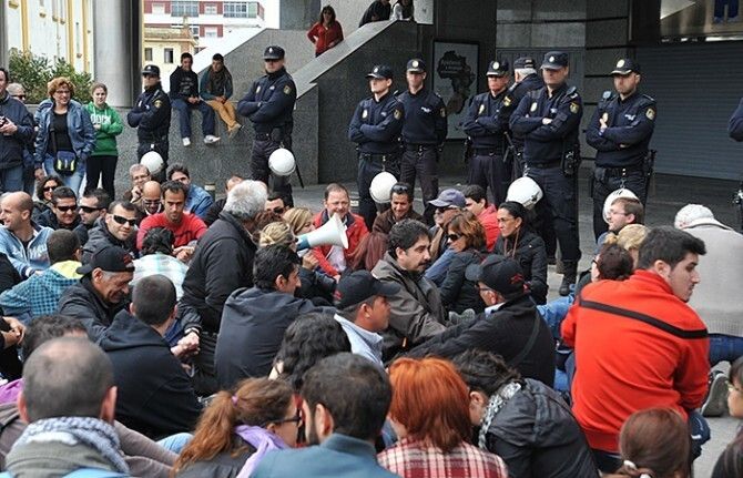 Noche de piquetes, día de protestas