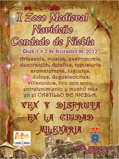 Niebla celebra un Zoco Medieval Navideño