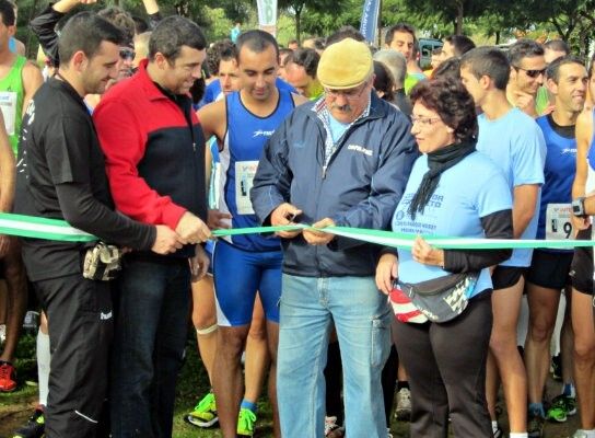 Adrián Andivia y María José López triunfan en el Cross Parque Moret