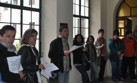 Los ex trabajadores de la Mancomunidad Cuenca Minera siguen sin recibir respuesta de la Diputación