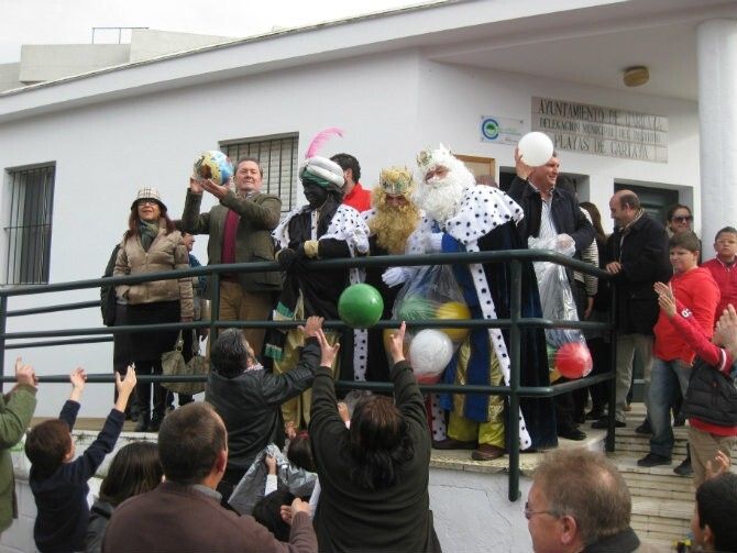 Los Reyes Magos llegan a El Portil