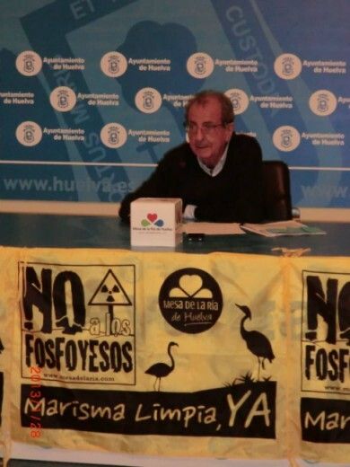 La Mesa de la Ría exige paralizar los vertidos que la petrolífera Repsol realiza en la ría de Huelva