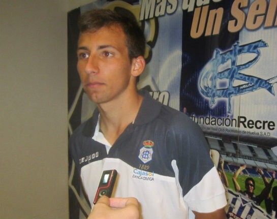 Aitor García se entrena con el primer equipo del Celta