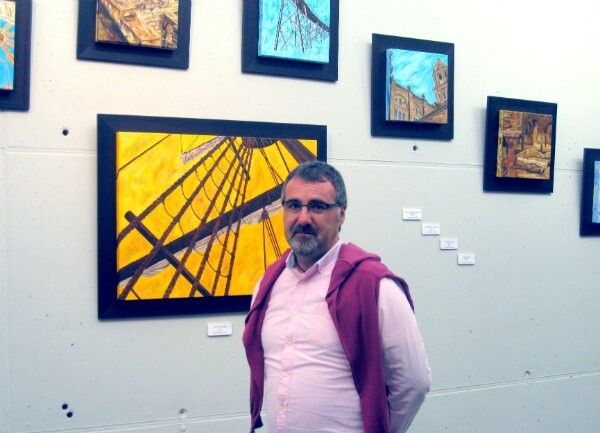Juan Manuel Remesal expone 'Un paseo por el Sur' en el Centro Cultural de Punta Umbría