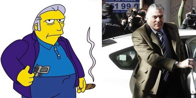El runrún: Bárcenas Simpson