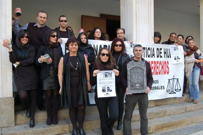 Los funcionarios de Justicia se encierran contra la “privatización” de los registros civiles