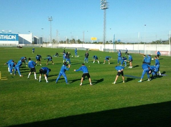 Zamora y Montoro vuelven a entrenarse