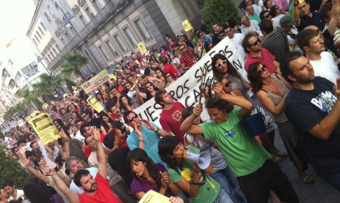El 15M confía en que la Marea Ciudadana invada Huelva este sábado