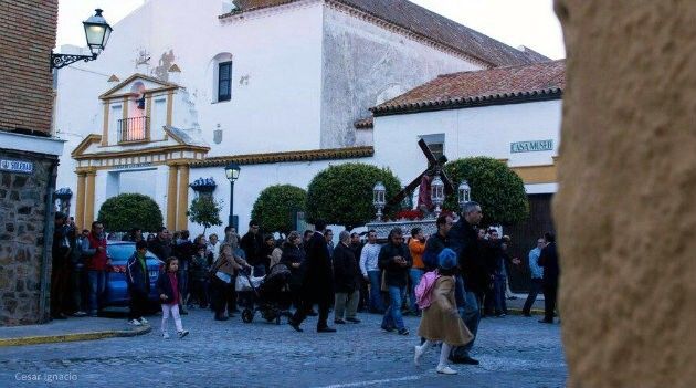 La Agrupación de Cofradías de Ayamonte celebró su Vía Crucis oficial