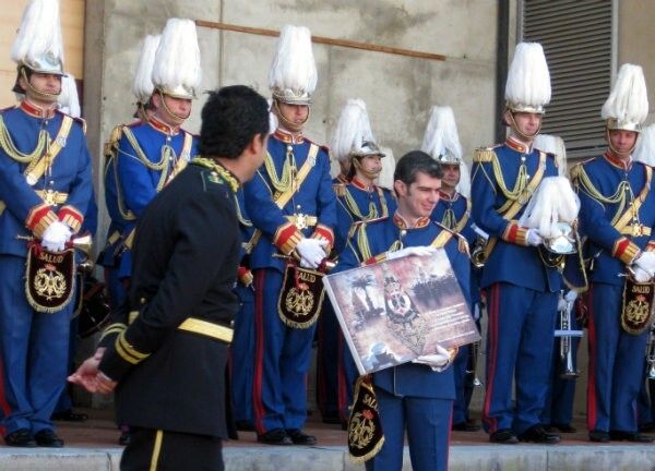 El V Encuentro de Bandas de Cornetas y Tambores de Punta distingue a Sergio Ávila