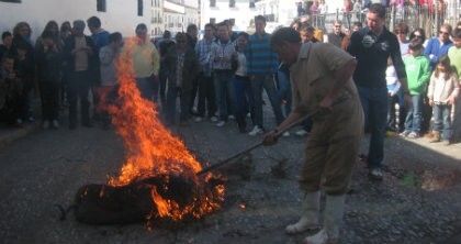 La Matanza del Cerdo Ibérico de Galaroza cumple una década
