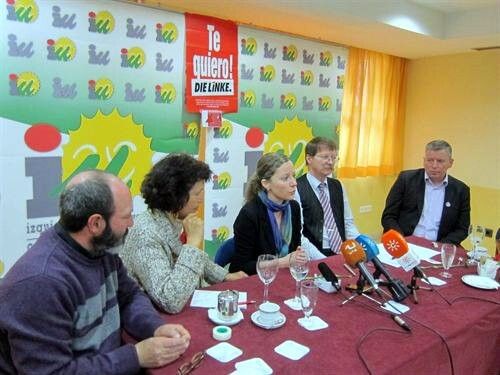 IU y diputados europeos abogan por desmontar los tópicos laborales del sur y defender el estado del bienestar