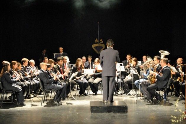 Zalamea celebra el encuentro de formaciones musicales de Semana Santa