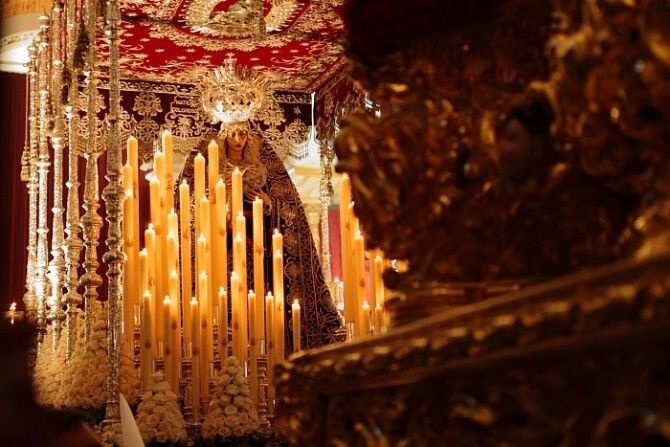 Predominio de luto para Jueves Santo y Madrugá