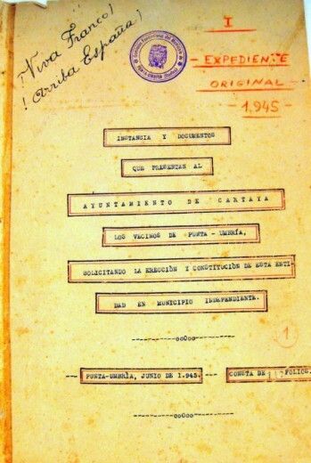Una exposición recoge documentos claves en el proceso de segregación de Punta Umbría