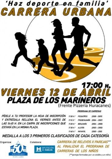 Punta Umbría celebra este viernes una carrera urbana