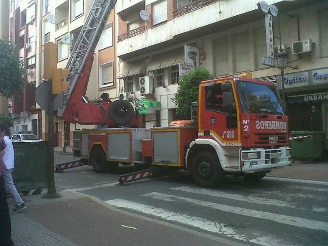 Desprendimientos en un edificio de José Fariña