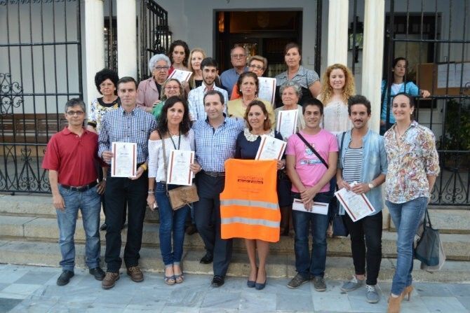 Homenaje a los voluntarios del Plan Venida