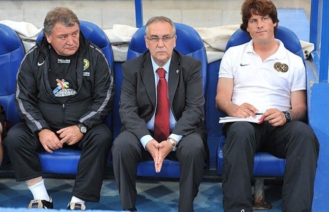Quique Hernández: 'Sabíamos el modelo del Recre y su intención'