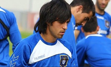 Josmar Zambrano también se ejercita con el Recre