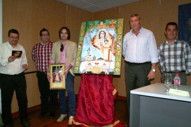 Un cartel de Sergio Beltrán anuncia el Patronazgo Canónico de la Virgen del Rosario de Cartaya