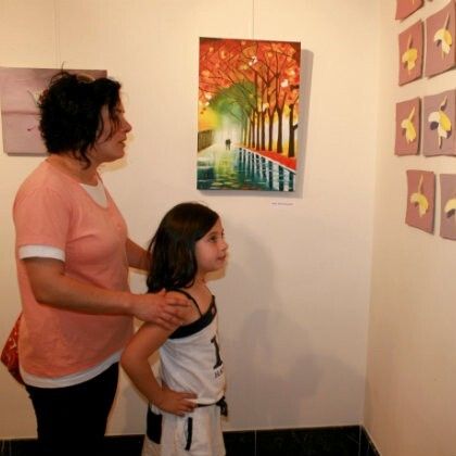 Los jóvenes cartayeros exponen sus creaciones