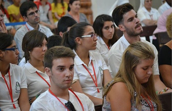 Todo listo en el Rocío para cerrar un encuentro de jóvenes 'llenos de momentos de fe y fiesta'