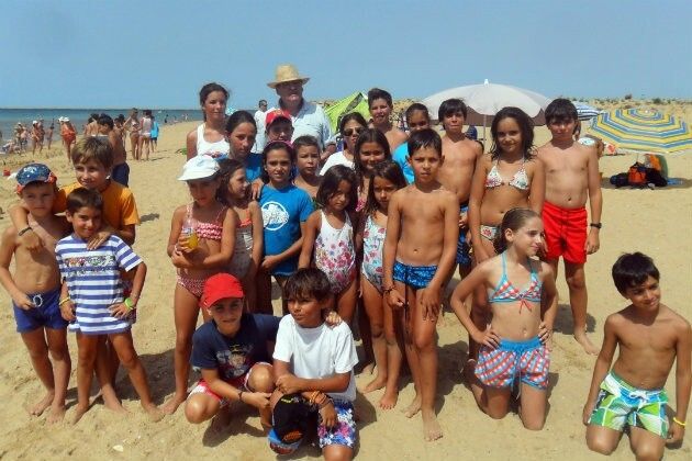 Gran animación en las actividades de las fiestas de Mazagón