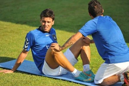 Zamora continúa siendo duda ante el Sporting