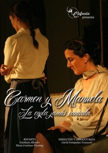 Música y teatro se unen en Punta Umbría con la obra 'Carmen y Manuela, la copla jamás cantada'