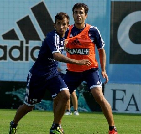 Aitor García, convocado hoy para un amistoso con el primer equipo del Celta
