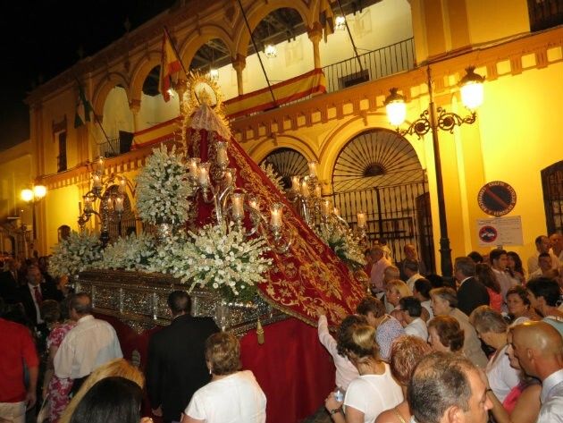 Moguer despide sus fiestas grandes en honor a la Virgen de Montemayor