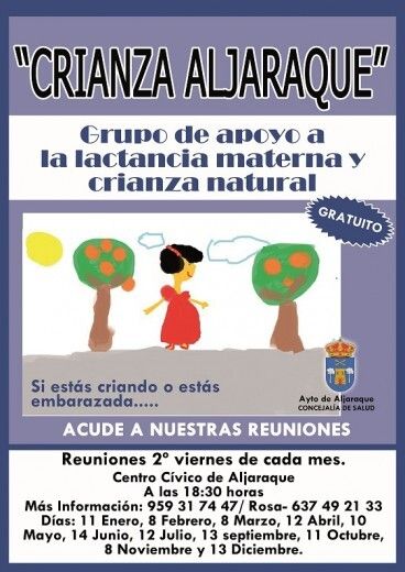 Aljaraque, escenario del ‘Grupo de apoyo a la lactancia materna y crianza natural’