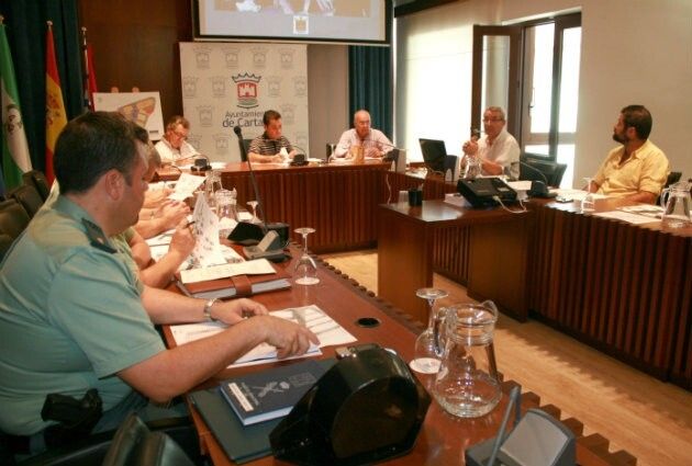 El Ayuntamiento de Cartaya ultima el dispositivo de seguridad y servicios de la Feria de Octubre