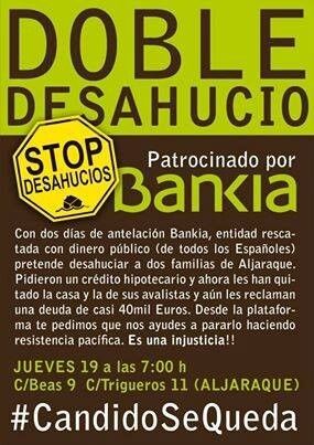 Dos familias podrían ser desahuciadas en Aljaraque
