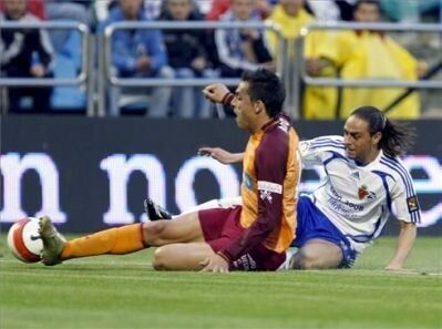 Dos derrotas y dos empates en las cuatro visitas albiazules en Liga al Zaragoza