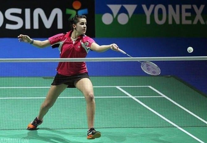 Carolina Marín, en el Gran Prix Gold de Londres