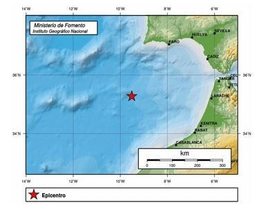 Un terremoto de 5,2 se deja sentir en parte de la provincia de Huelva