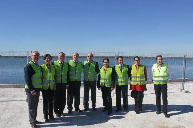 El Puerto traslada al alcalde la necesidad de que  las obras del Ensanche se concluyan antes que el paseo