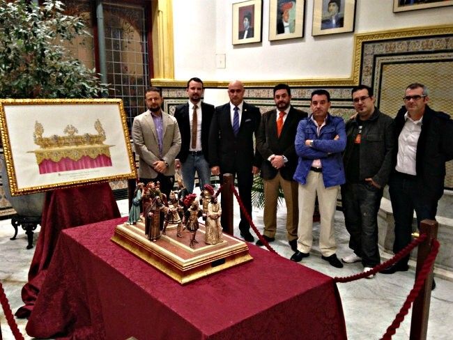 La Victoria presenta el proyecto de remodelación de su misterio y el nuevo paso procesional