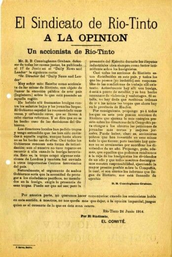 El Archivo Municipal amplía sus fondos con documentos del movimiento obrero de Riotinto de principios del siglo XX