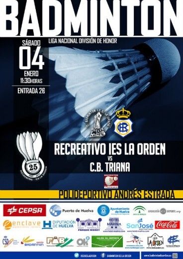 Los socios del Recre entrarán gratis al IES La Orden-CB Triana