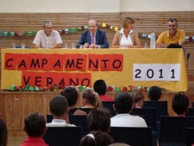 'Buen rollo' entre jóvenes en los Campamentos de Marismas del Odiel