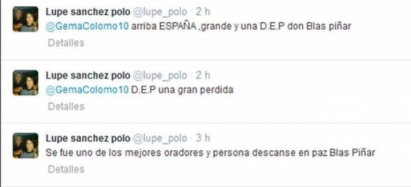 El runrún: ¡Todos con la pequeña Lidia!