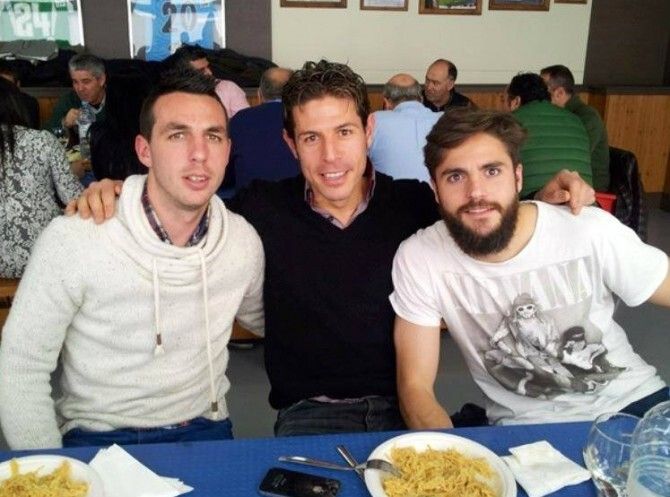 Barber da la bienvenida a Rubén en el Huesca