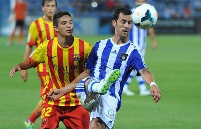 El Barça B, un rival ante el que Sergi siempre ha ganado y ante el que hizo su mejor partido