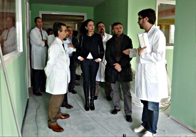 El hospital Juan Ramón Jiménez ultima las obras de reforma y ampliación del área de Paritorios y Pediatría
